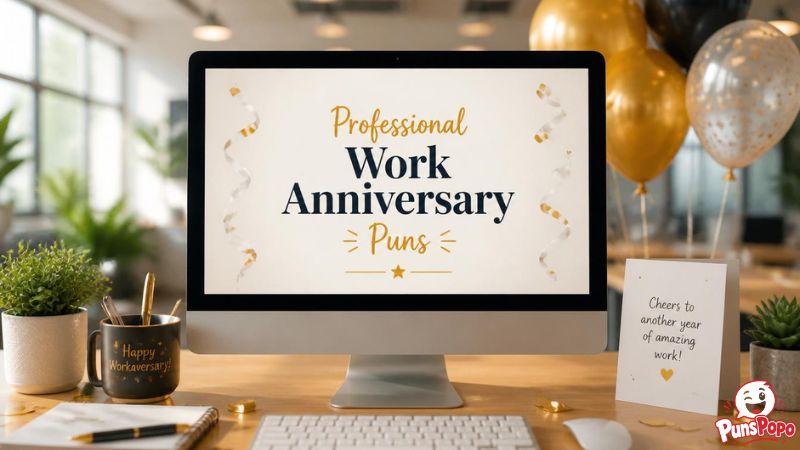 Professional Work Anniversary Puns