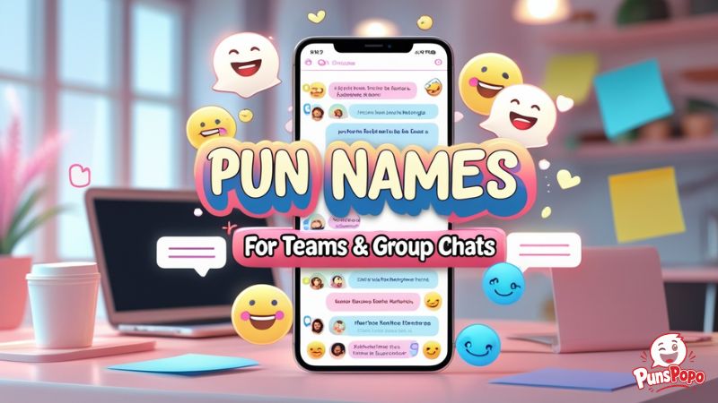 Pun Names for Teams & Group Chats