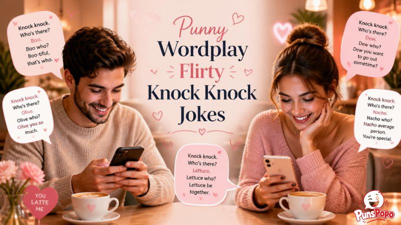 Punny Wordplay Flirty Knock Knock Jokes