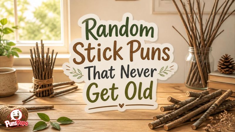 Random Stick Puns That Never Get Old