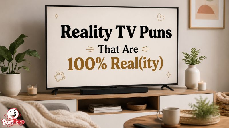 Reality TV Puns That Are 100% Real(ity)