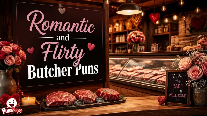 Romantic and Flirty Butcher Puns