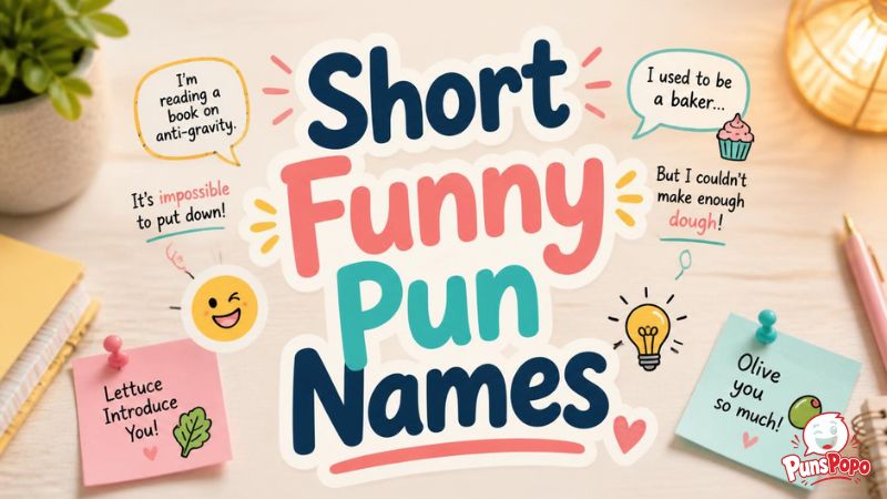Short Funny Pun Names