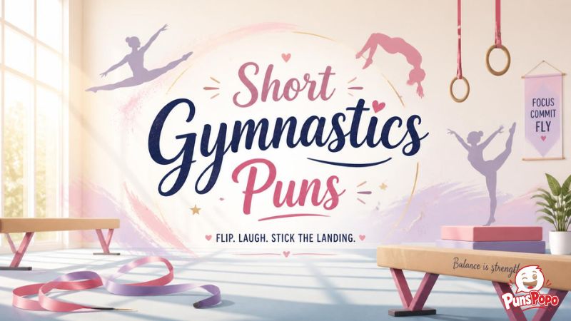 Short Gymnastics Puns