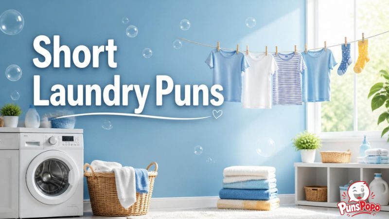 Short Laundry Puns