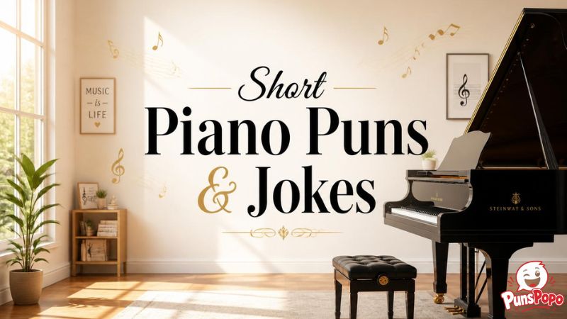 Short Piano Puns & Jokes
