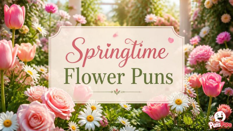 Springtime Flower Puns