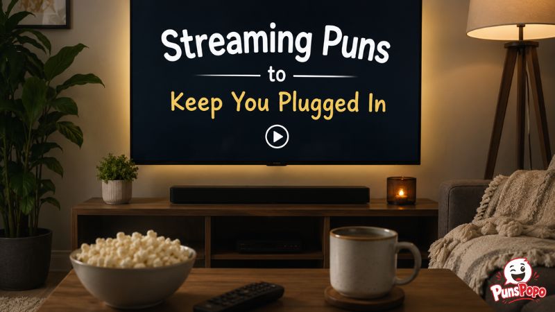 Streaming Puns to Keep You Plugged In