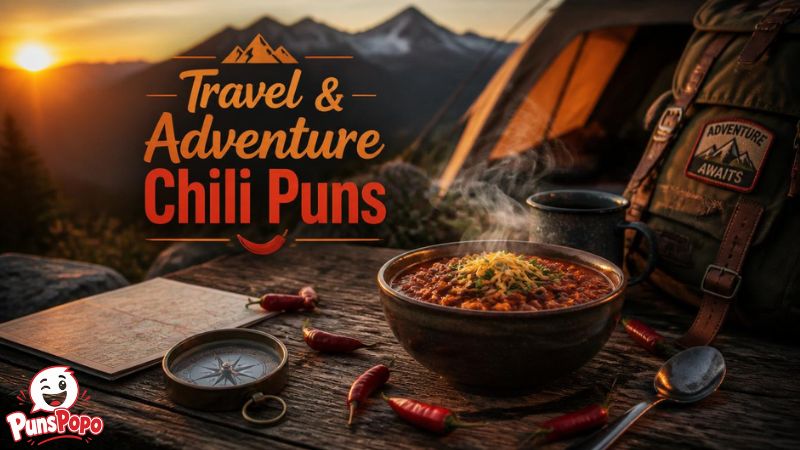 Travel & Adventure Chili Puns
