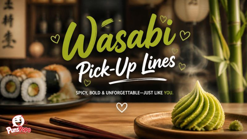 Wasabi Pick-Up Lines