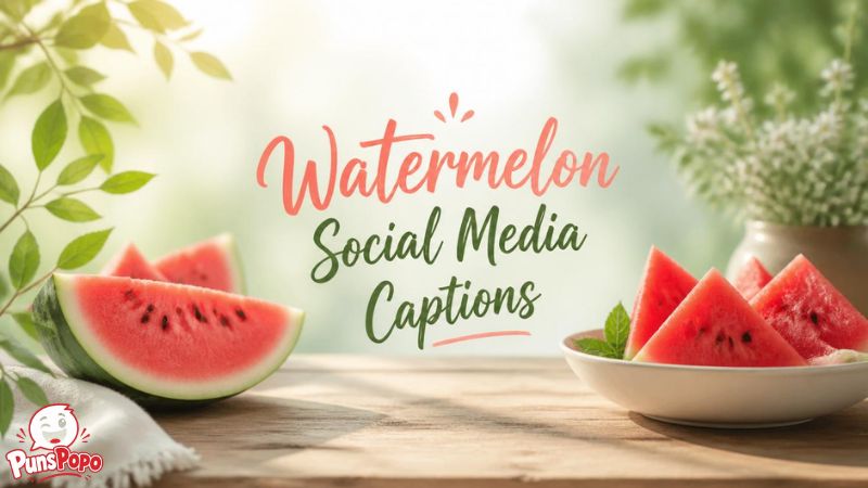 Watermelon Social Media Captions