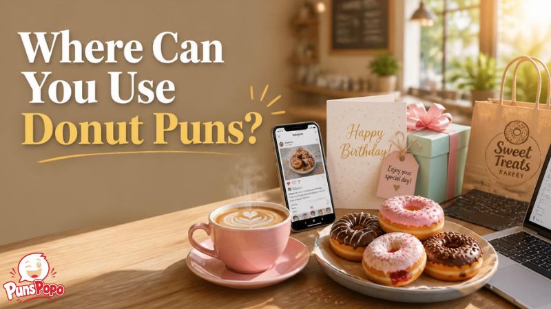 Where Can You Use Donut Puns?