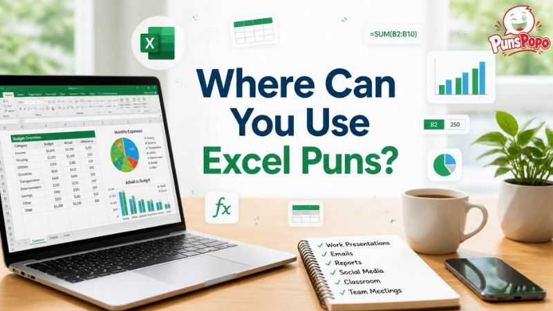 Where Can You Use Excel Puns?