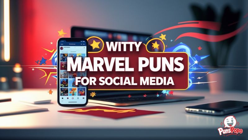 Witty Marvel Puns For Social Media