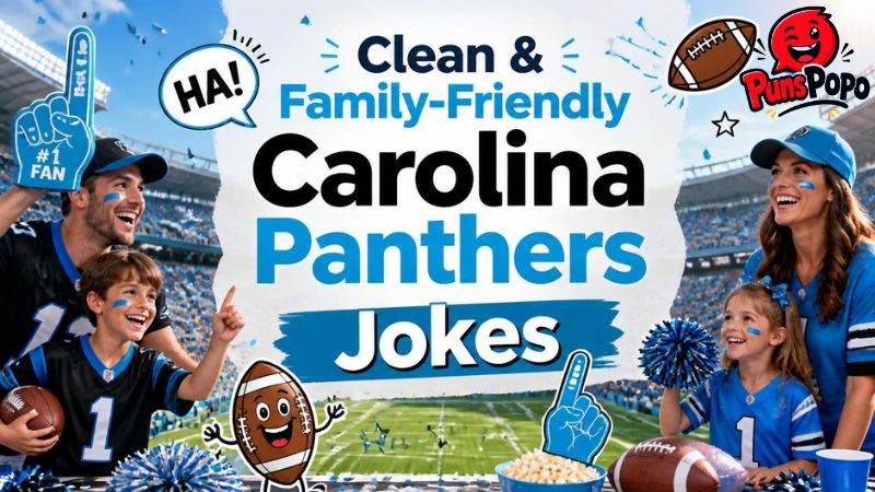 Clean & Family-Friendly Carolina Panthers Jokes