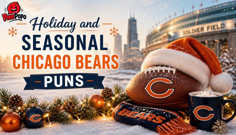 Holiday and Seasonal Chicago Bears Puns