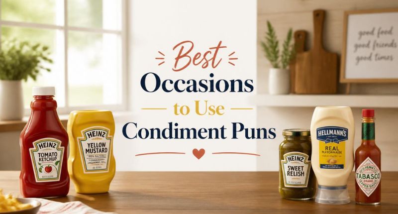 Best Occasions to Use Condiment Puns