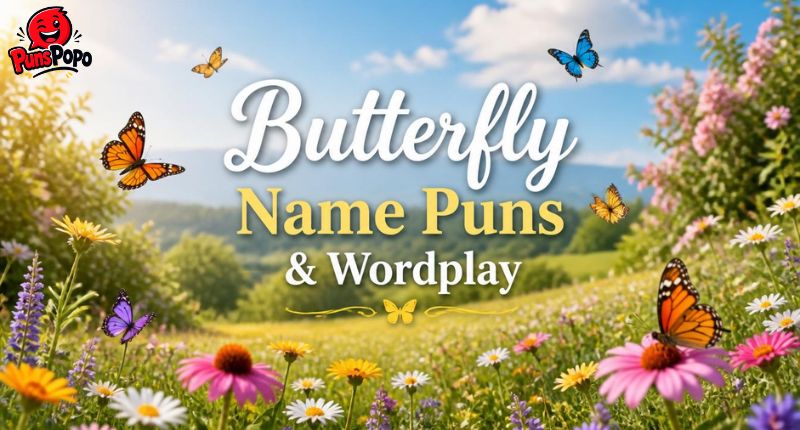 Butterfly Name Puns & Wordplay