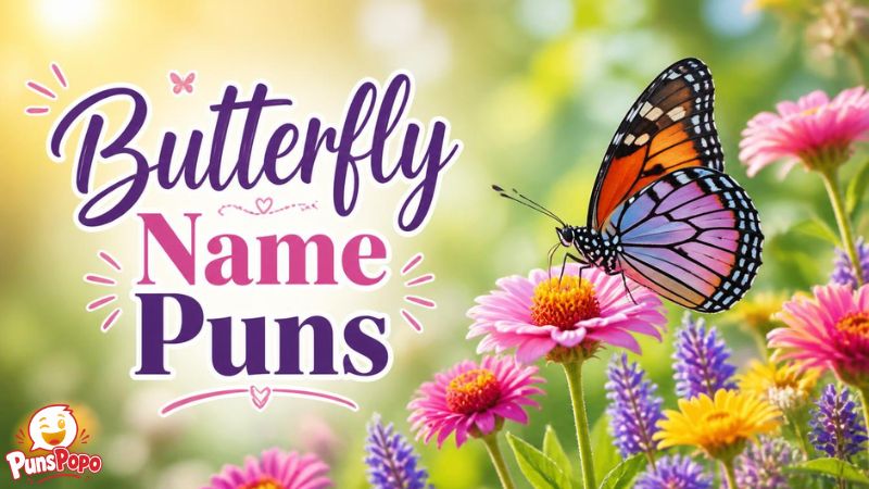 Butterfly Name Puns