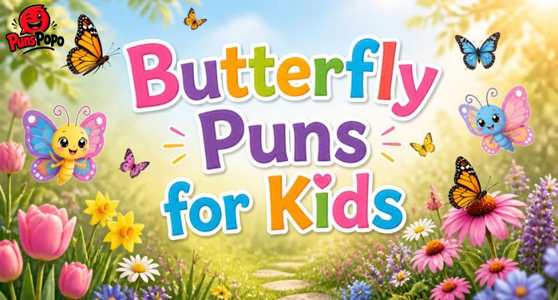 Butterfly Puns for Kids
