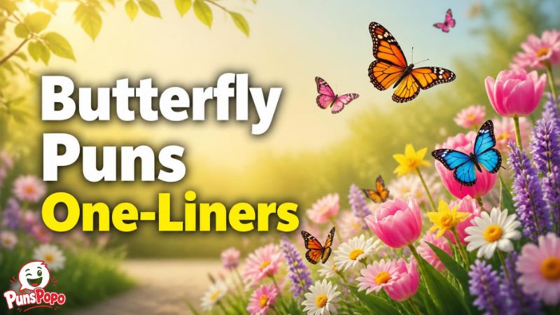 Butterfly Puns One-Liners