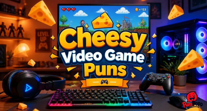 Cheesy Video Game Puns