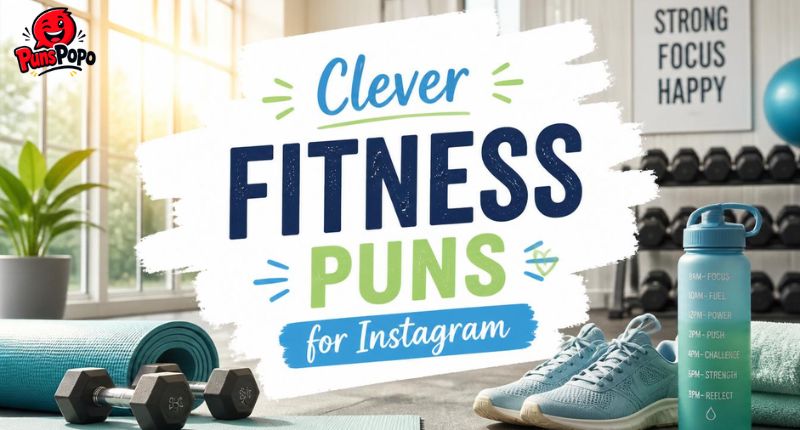 Clever Fitness Puns for Instagram
