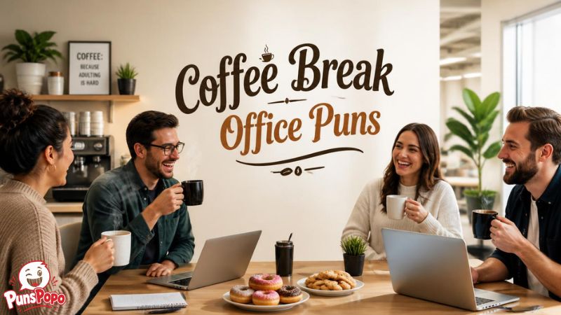 Coffee Break Office Puns