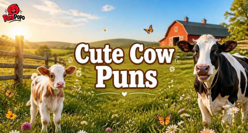 Cute Cow Puns
