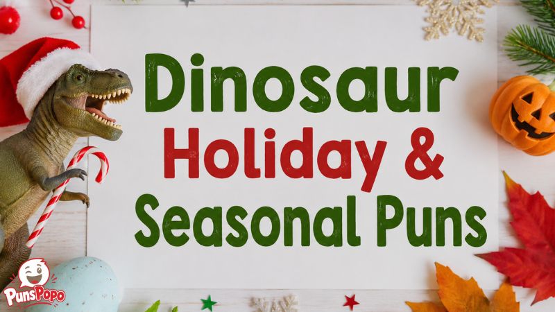 Dinosaur Holiday & Seasonal Puns