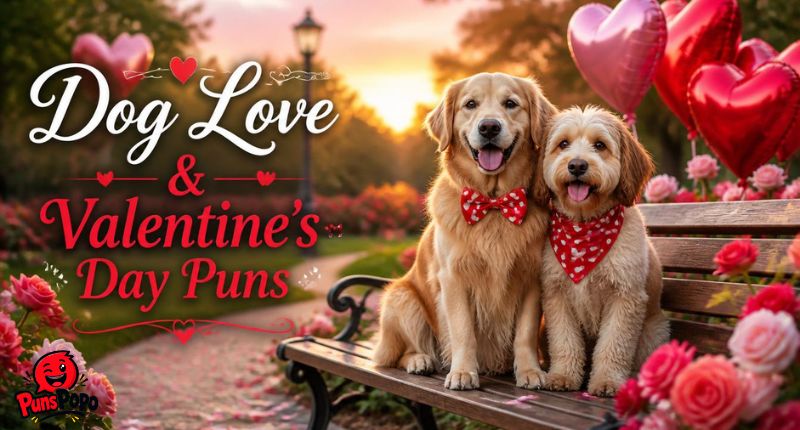Dog Love & Valentine's Day Puns