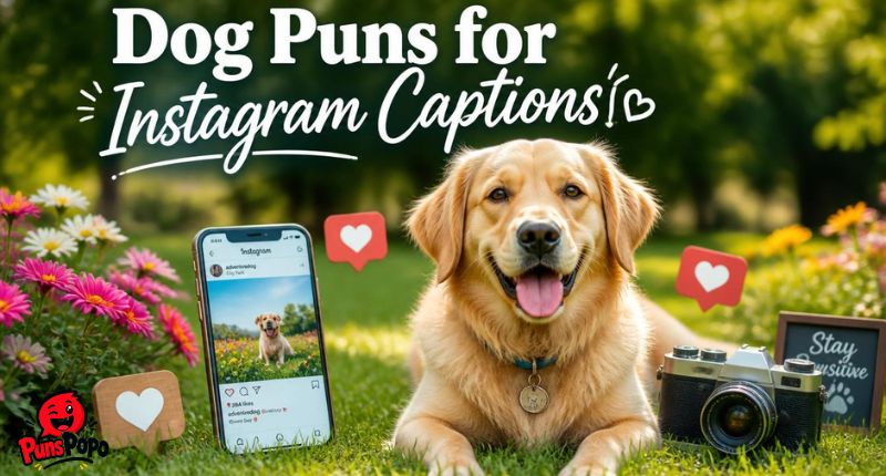 Dog Puns for Instagram Captions