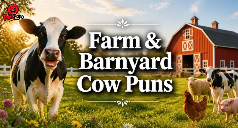 Farm & Barnyard Cow Puns