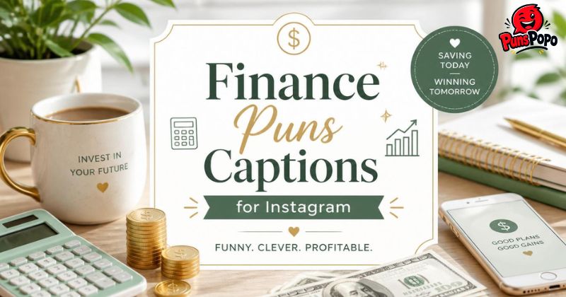 Finance Puns Captions for Instagram