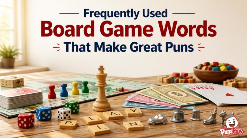 Frequently Used Board Game Words That Make Great Puns