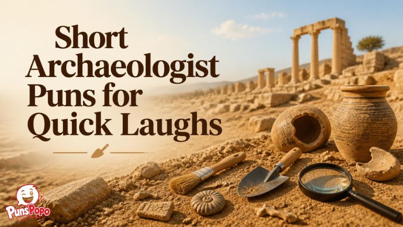 Short Archaeologist Puns for Quick Laughs
