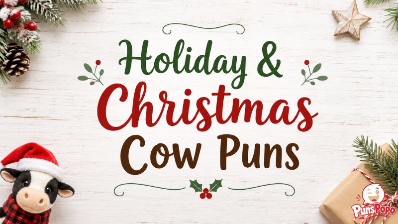 Holiday & Christmas Cow Puns
