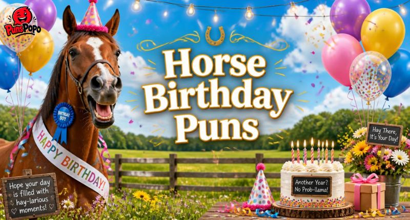 Horse Birthday Puns