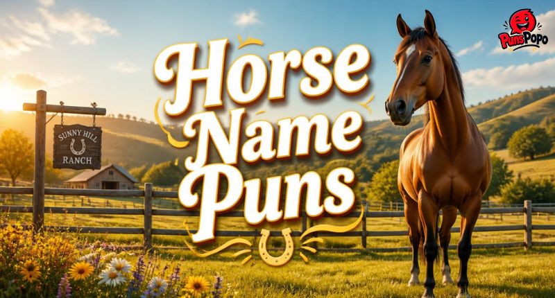 Horse Name Puns
