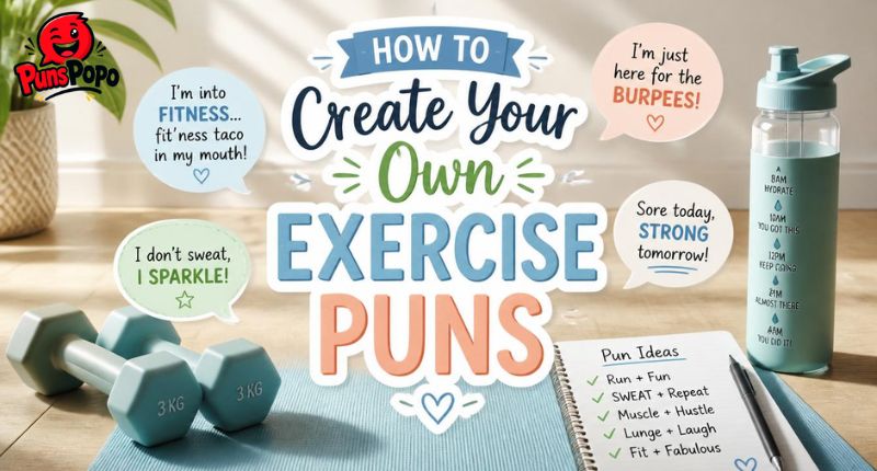 How to Create Your Own Exercise Puns