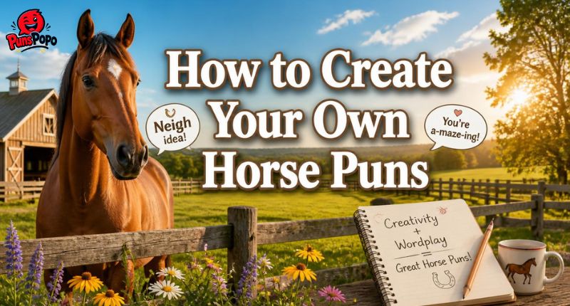 How to Create Your Own Horse Puns