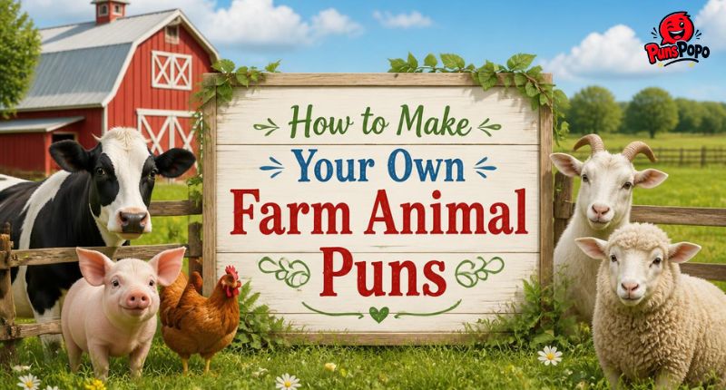 How to Make Your Own Farm Animal Puns