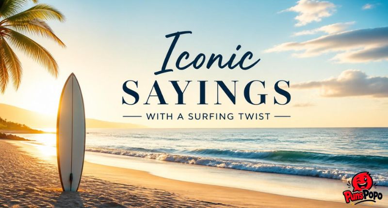 Iconic Sayings With a Surfing Twist