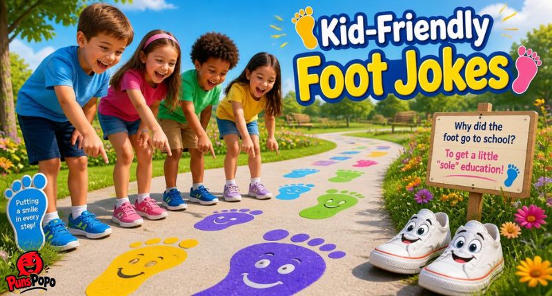 Kid-Friendly Foot Jokes