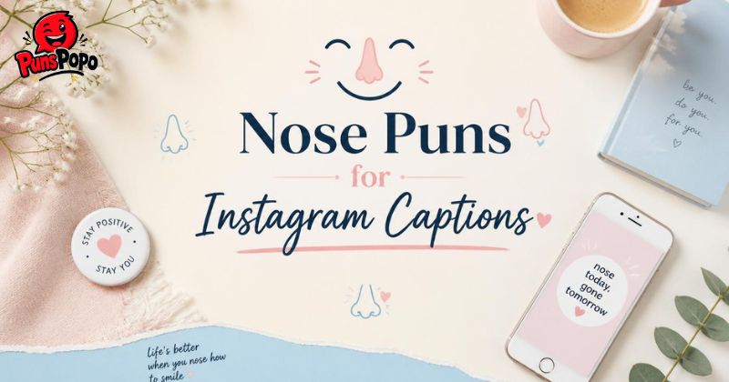 Nose Puns for Instagram Captions