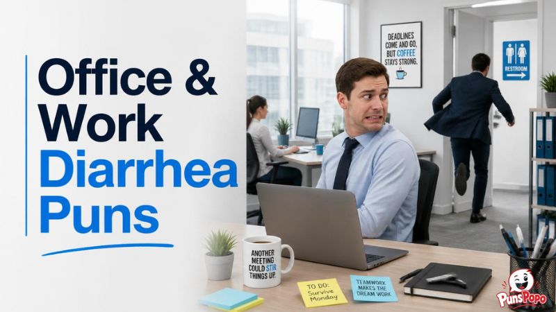 Office & Work Diarrhea Puns