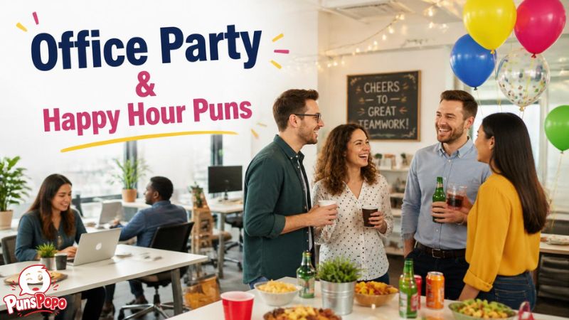 Office Party & Happy Hour Puns