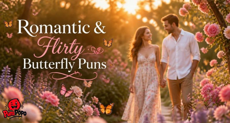 Romantic & Flirty Butterfly Puns