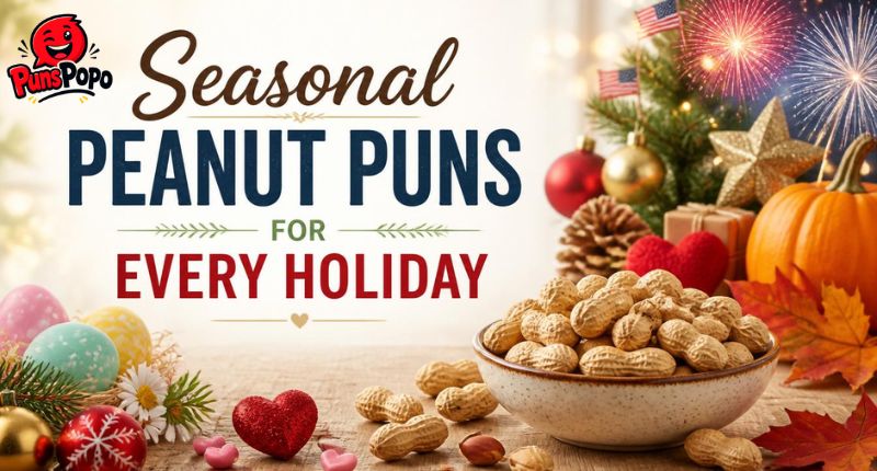 Seasonal Peanut Puns for Every Holiday