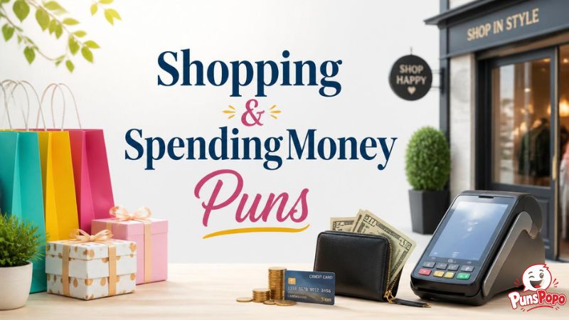 Shopping & Spending Money Puns